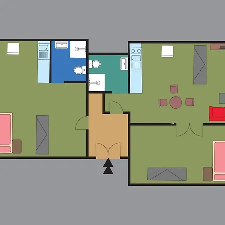 Retro & Romantic 2br Gem In Center! *